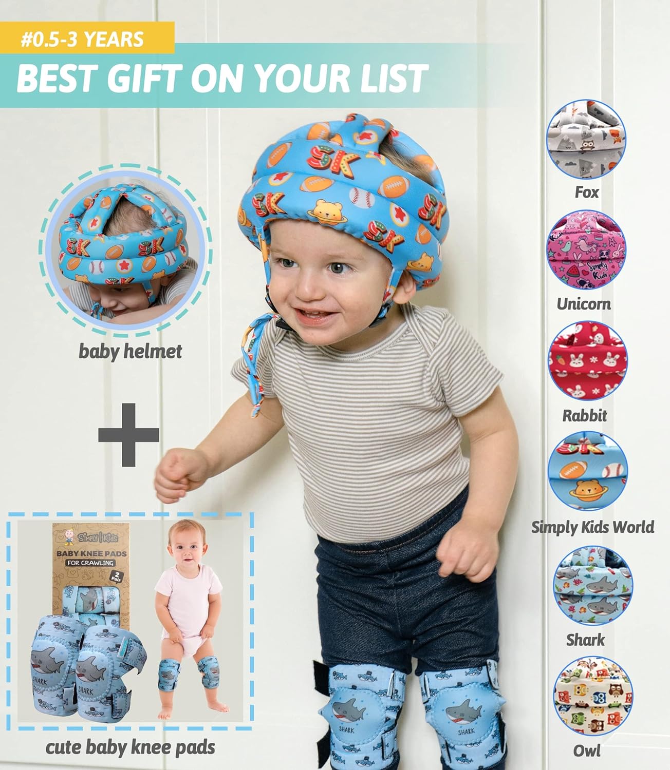 1761124563_Baby-Head-Protector-Baby-Helmet-for-Crawling-Walking-Running-No-Bumps-and-Soft-Cushion-Adjustable-Protective-Cap-Infant-Baby-Safety-Headguard-Toddler-Helmets-6-12-Months-1-2-Years-Old.jpg Baby Head Protector - Baby Helmet for Crawling Walking Running - No Bumps and Soft Cushion - Adjustable Protective Cap Infant Baby Safety Headguard - Toddler Helmets 6-12 Months 1-2 Years Old - Image 8