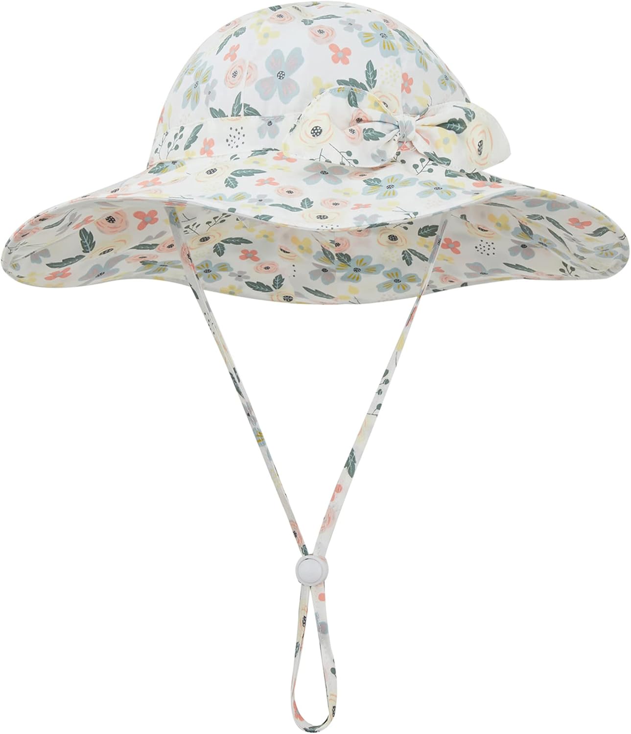 1761124762_Baby-Toddler-Infant-Girls-Bucket-Sun-Hats-Protection-Beach-UPF-50-Toddler-Wide-Brim-Bucket-Summer-Hats.jpg Baby Toddler Infant Girls Bucket Sun Hats Protection Beach UPF 50+ Toddler Wide Brim Bucket Summer Hats - Image 3