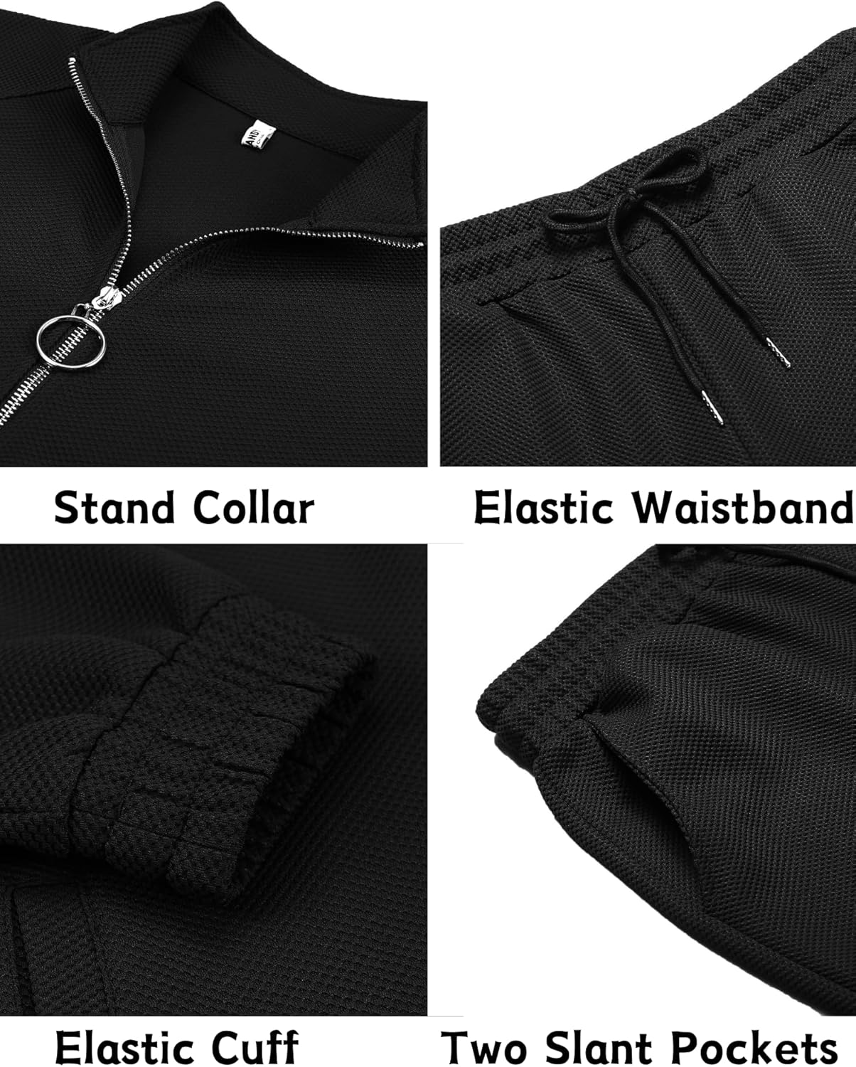 1761126067_COOFANDY-Mens-2-Piece-Tracksuit-Casual-Sweatsuits-Full-Zip-Track-Suits-Jogging-Athletic-Suit-Sets.jpg COOFANDY Mens 2 Piece Tracksuit Casual Sweatsuits Full Zip Track Suits Jogging Athletic Suit Sets - Image 7
