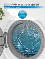 BLACK+DECKER Front Load Washer, 2.7 Cu. Ft. Compact Washing Machine with LED Display & 16 Cycles - Image 6