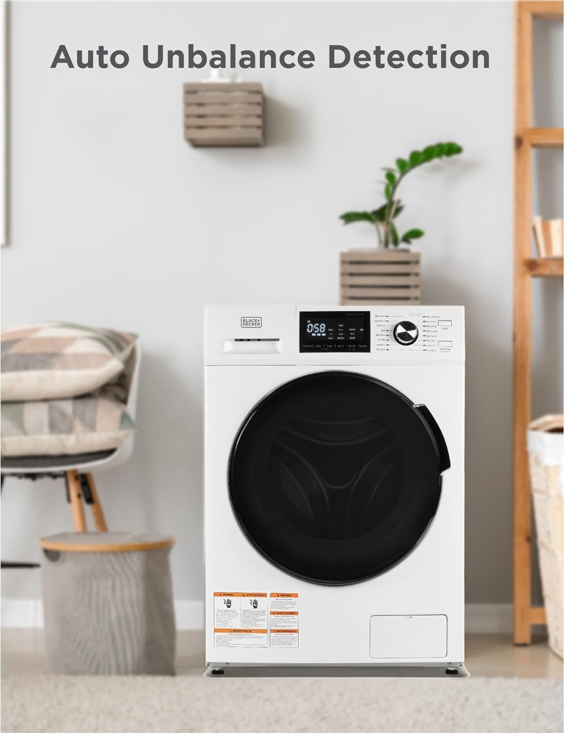 1761169571_BLACKDECKER-Front-Load-Washer-2.7-Cu.-Ft.-Compact-Washing-Machine-with-LED-Display-16-Cycles.jpg BLACK+DECKER Front Load Washer, 2.7 Cu. Ft. Compact Washing Machine with LED Display & 16 Cycles - Image 7