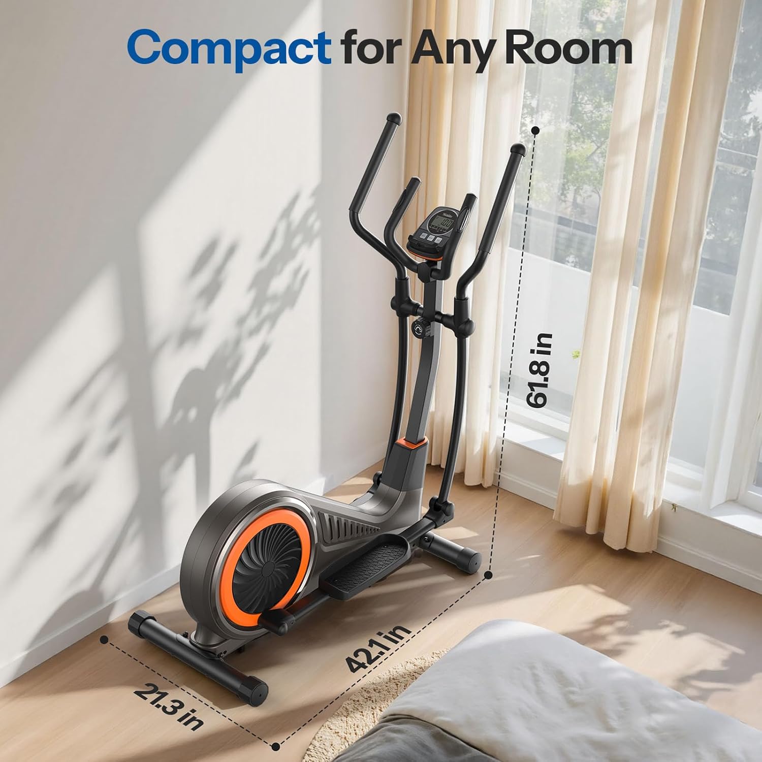 1761173495_Niceday-Elliptical-Machine-Elliptical-Exercise-Machine-for-Home-with-Hyper-Quiet-Magnetic-Driving-System-Elliptical-Trainer-with-15.5IN-20IN-Stride-16-Resistance-Levels-500LBS-Loading-Capacity.jpg Niceday Elliptical Machine, Elliptical Exercise Machine for Home with Hyper-Quiet Magnetic Driving System, Elliptical Trainer with 15.5IN & 20IN Stride, 16 Resistance Levels, 500LBS Loading Capacity - Image 4