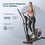 Niceday Elliptical Machine, Elliptical Exercise Machine for Home with Hyper-Quiet Magnetic Driving System, Elliptical Trainer with 15.5IN & 20IN Stride, 16 Resistance Levels, 500LBS Loading Capacity - Image 5