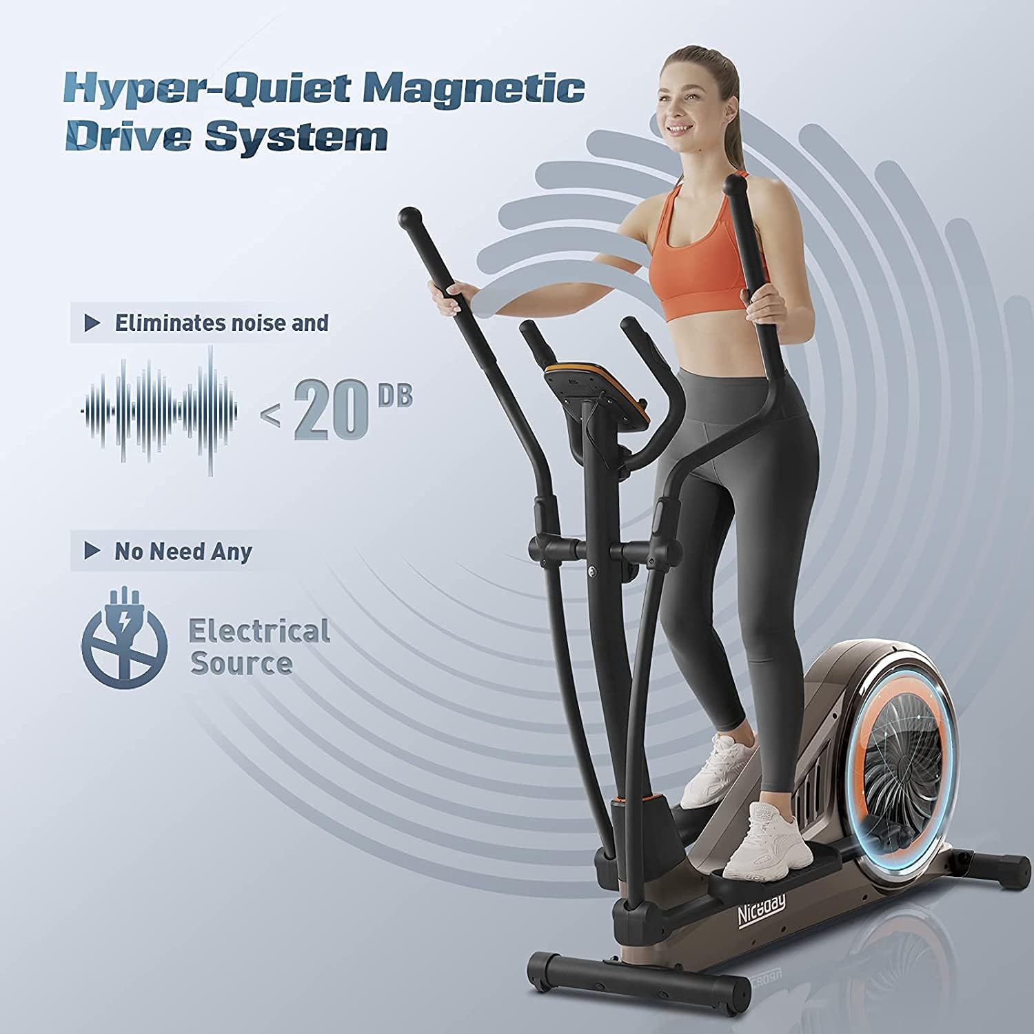 1761173498_Niceday-Elliptical-Machine-Elliptical-Exercise-Machine-for-Home-with-Hyper-Quiet-Magnetic-Driving-System-Elliptical-Trainer-with-15.5IN-20IN-Stride-16-Resistance-Levels-500LBS-Loading-Capacity.jpg Niceday Elliptical Machine, Elliptical Exercise Machine for Home with Hyper-Quiet Magnetic Driving System, Elliptical Trainer with 15.5IN & 20IN Stride, 16 Resistance Levels, 500LBS Loading Capacity - Image 5