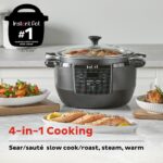 Instant Pot Superior Cooker 7.5QT Slow Cooker and Multicooker, 4-in-1 Functions, Sears/Sauté, Slow Cooks/Roast, Steams and Warms, From The Makers of Instant Pot - Image 4