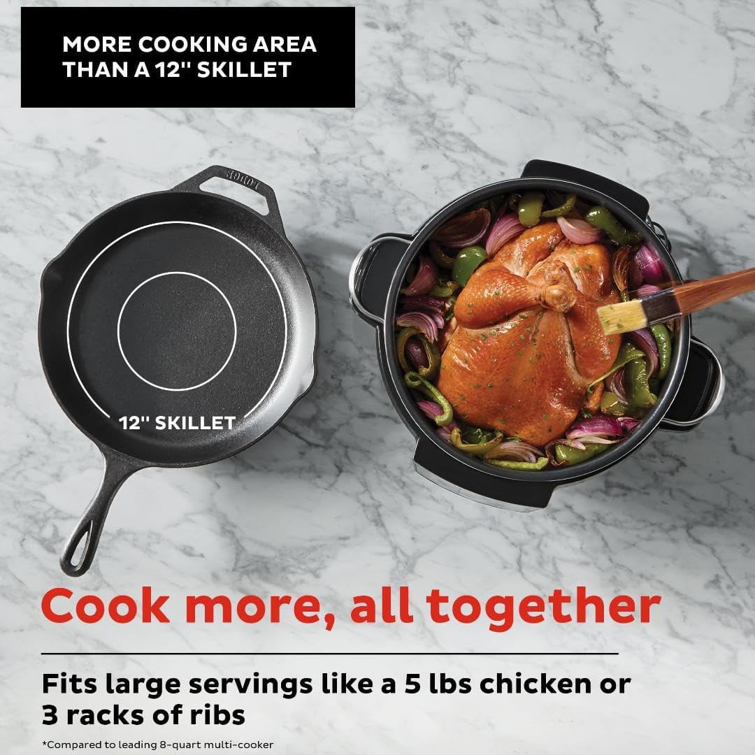 1761184395_Instant-Pot-Superior-Cooker-7.5QT-Slow-Cooker-and-Multicooker-4-in-1-Functions-SearsSaute-Slow-CooksRoast-Steams-and-Warms-From-The-Makers-of-Instant-Pot.jpg Instant Pot Superior Cooker 7.5QT Slow Cooker and Multicooker, 4-in-1 Functions, Sears/Sauté, Slow Cooks/Roast, Steams and Warms, From The Makers of Instant Pot - Image 7