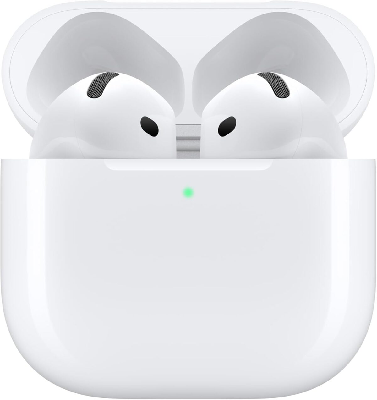 Apple AirPods 4 Wireless Earbuds, Bluetooth Headphones, Personalized Spatial Audio, Sweat and Water Resistant, USB-C Charging Case, H2 Chip, Up to 30 Hours of Battery Life, (Renewed) - Image 3