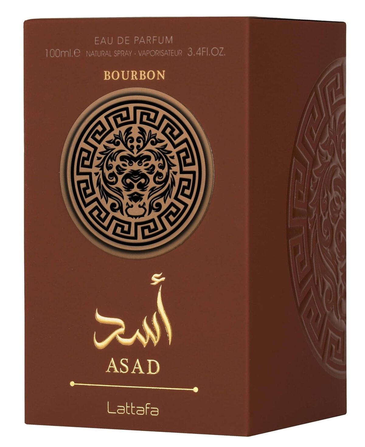 Lattafa Asad Bourbon for Unisex Eau de Parfum Spray, 3.4 Ounce / 100 ml - Image 4
