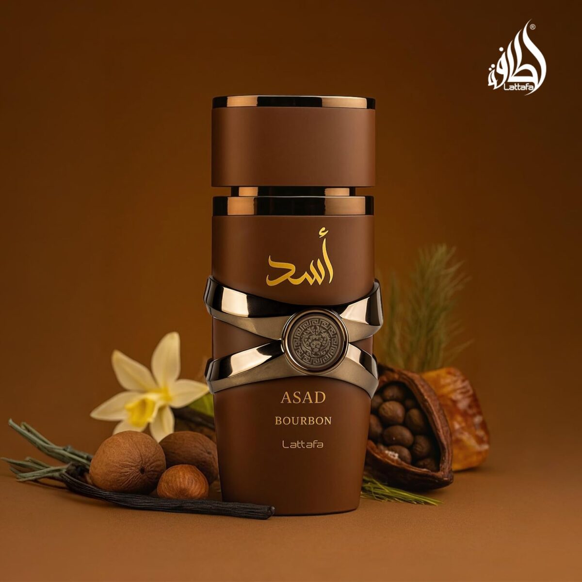 Lattafa Asad Bourbon for Unisex Eau de Parfum Spray, 3.4 Ounce / 100 ml - Image 6