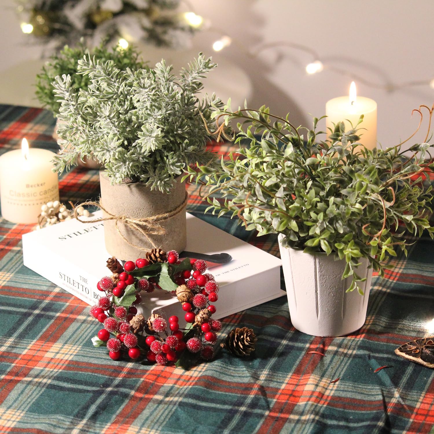 1761207272_4-Pack-Small-Fake-Plants-Artificial-Plants-Indoor-for-Home-Decor-Small-Faux-Plants-Indoor-Fake-Plants-in-White-Pot-for-Bathroom-Bedroom-Kitchen-Office-Farmhouse-Room-Shelf-Decor.jpg 4 Pack Small Fake Plants, Artificial Plants Indoor for Home Decor, Small Faux Plants Indoor, Fake Plants in White Pot for Bathroom Bedroom Kitchen Office Farmhouse Room Shelf Decor - Image 9