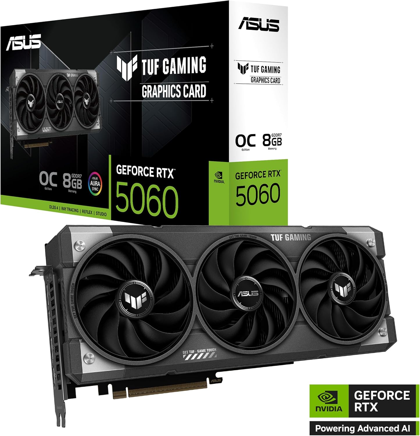1761208454_ASUS-TUF-Gaming-GeForce-RTX-™-5060-8GB-GDDR7-OC-Edition-Gaming-Graphics-Card-PCIe®-5.0-HDMI®DP-2.1-3.1-Slot-Military-Grade-Components-Protective-PCB-Coating-axial-tech-Fans.jpg ASUS TUF Gaming GeForce RTX ™ 5060 8GB GDDR7 OC Edition Gaming Graphics Card (PCIe® 5.0, HDMI®/DP 2.1, 3.1-Slot, Military-Grade Components, Protective PCB Coating, axial-tech Fans) - Image 9