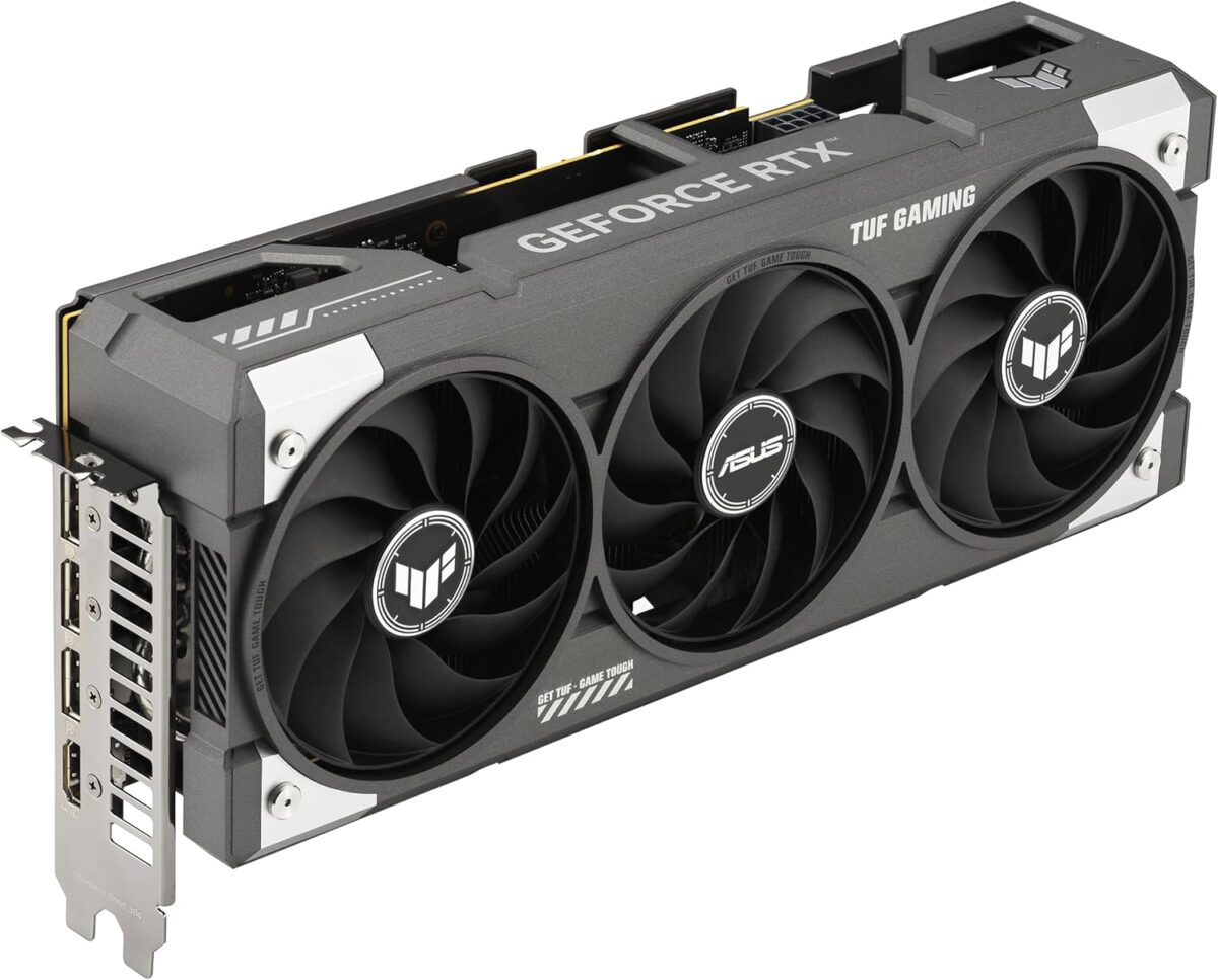 ASUS TUF Gaming GeForce RTX ™ 5060 8GB GDDR7 OC Edition Gaming Graphics Card (PCIe® 5.0, HDMI®/DP 2.1, 3.1-Slot, Military-Grade Components, Protective PCB Coating, axial-tech Fans) - Image 13