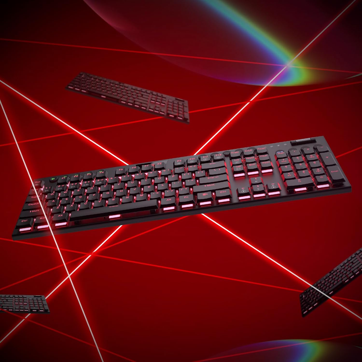 1761209417_Redragon-K618-PRO-3-Mode-Wireless-RGB-Mechanical-Keyboard-BT2.4GhzWired-Low-Profile-WinMac-Gaming-Keyboard-wUltra-Thin-Design-Dedicated-Media-Control-Linear-Red-Switch.jpg Redragon K618 PRO 3-Mode Wireless RGB Mechanical Keyboard, BT/2.4Ghz/Wired Low Profile Win/Mac Gaming Keyboard w/Ultra-Thin Design, Dedicated Media Control & Linear Red Switch - Image 10