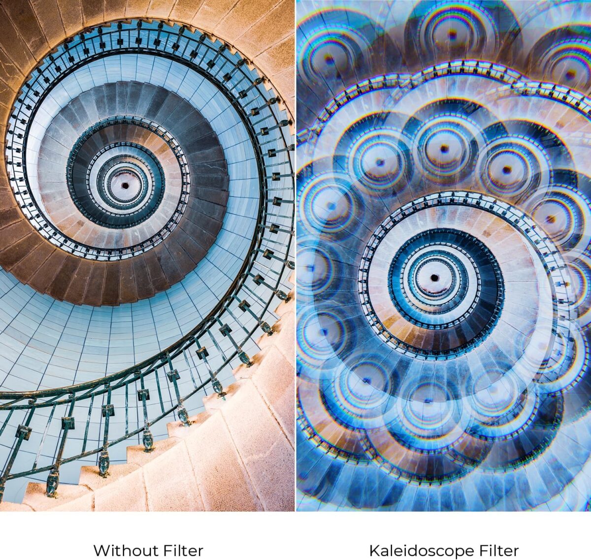 K&F CONCEPT 82mm Kaleidoscope Filter, Special Effects Filter Prism Crystal Glass with Multi Refraction Subjects for Camera Lens - Image 5