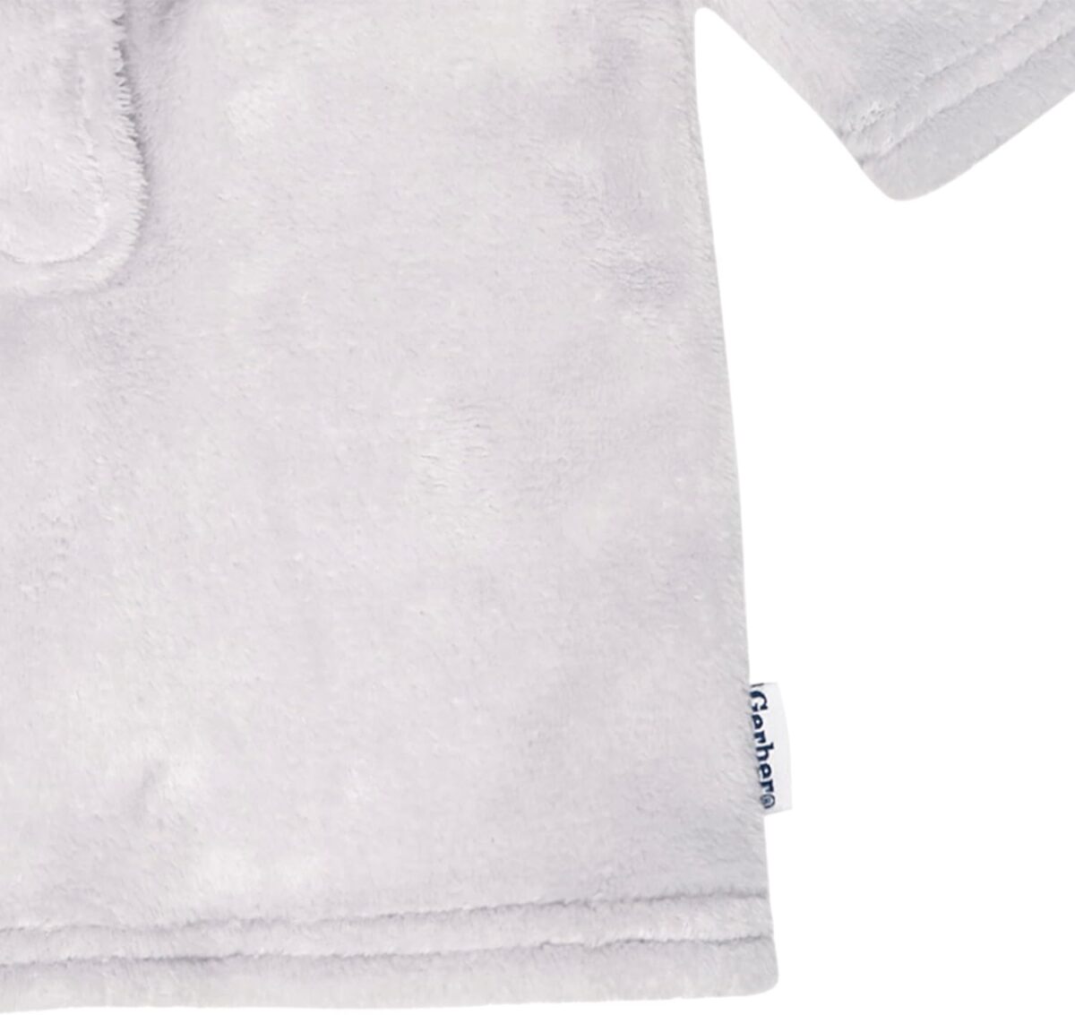 Gerber Unisex Baby Plushy Soft Hooded Animal Character Bathrobe - Image 7