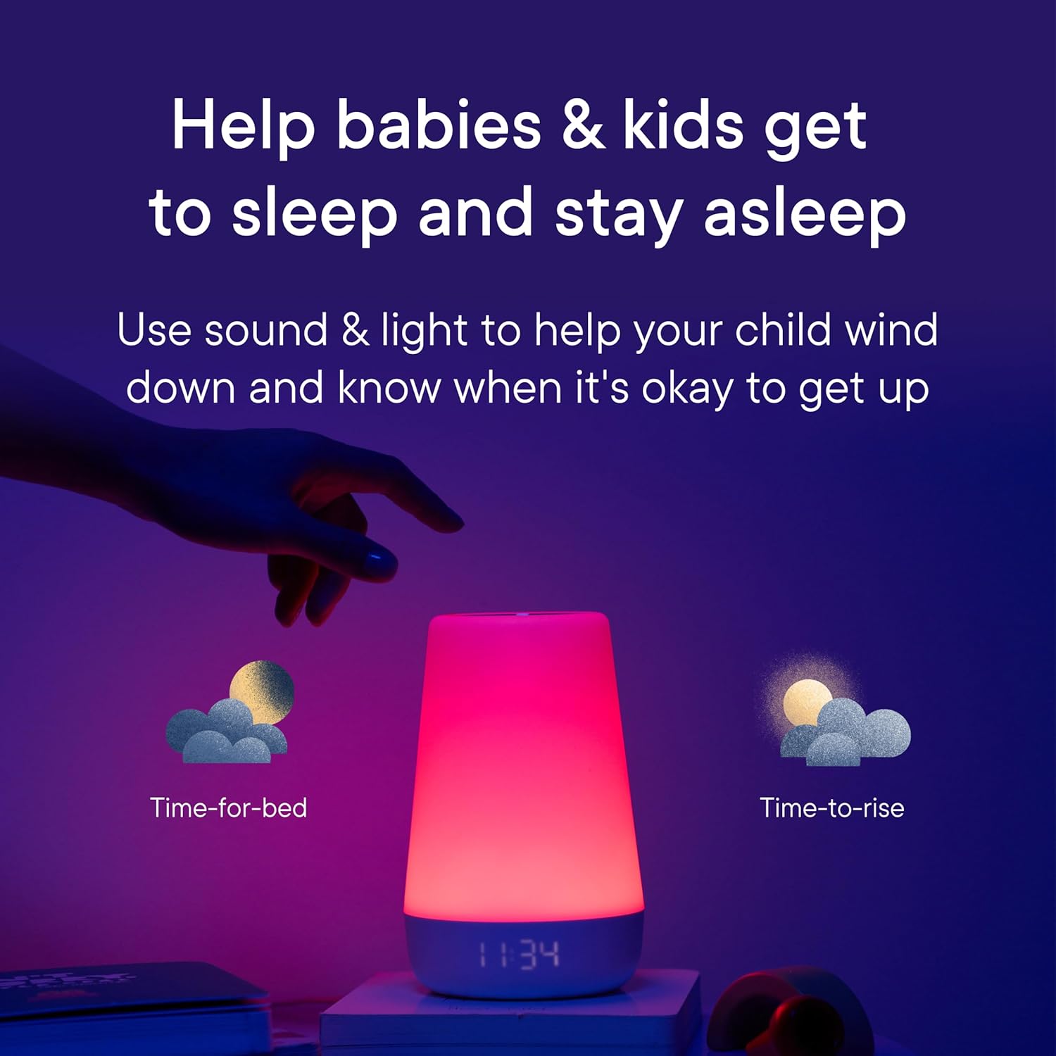 1761212989_Hatch-Rest-Baby-Sound-Machine-Night-Light-2nd-Gen-Registry-Essential-Sleep-Trainer-Routine-Builder-Time-to-Rise-Alarm-Clock-White-Noise-Soother-Nursery-Stories-Toddler-Kids-Bedroom-Wi-Fi.jpg Hatch Rest Baby Sound Machine, Night Light | 2nd Gen | Registry Essential, Sleep Trainer, Routine Builder, Time-to-Rise Alarm Clock, White Noise Soother, Nursery Stories, Toddler Kids Bedroom (Wi-Fi) - Image 4