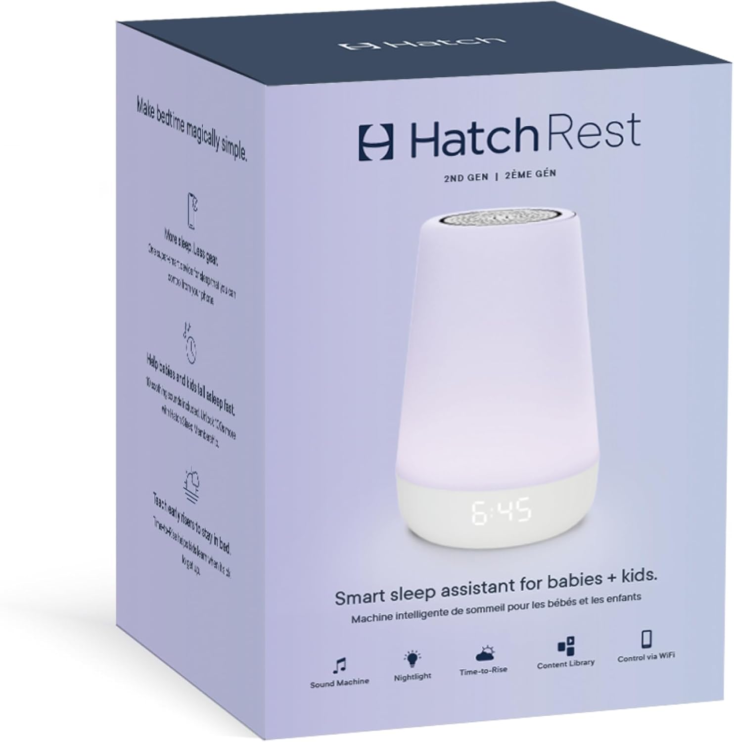 1761212994_Hatch-Rest-Baby-Sound-Machine-Night-Light-2nd-Gen-Registry-Essential-Sleep-Trainer-Routine-Builder-Time-to-Rise-Alarm-Clock-White-Noise-Soother-Nursery-Stories-Toddler-Kids-Bedroom-Wi-Fi.jpg Hatch Rest Baby Sound Machine, Night Light | 2nd Gen | Registry Essential, Sleep Trainer, Routine Builder, Time-to-Rise Alarm Clock, White Noise Soother, Nursery Stories, Toddler Kids Bedroom (Wi-Fi) - Image 7