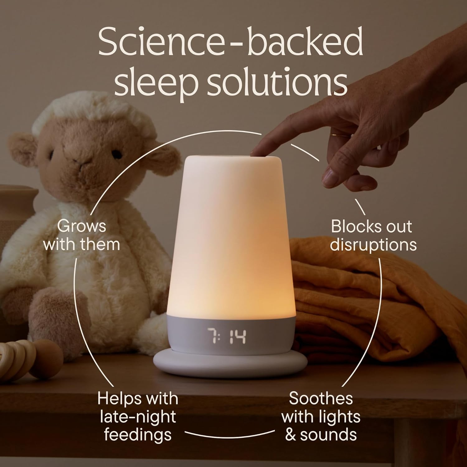 1761212996_Hatch-Rest-Baby-Sound-Machine-Night-Light-2nd-Gen-Registry-Essential-Sleep-Trainer-Routine-Builder-Time-to-Rise-Alarm-Clock-White-Noise-Soother-Nursery-Stories-Toddler-Kids-Bedroom-Wi-Fi.jpg Hatch Rest Baby Sound Machine, Night Light | 2nd Gen | Registry Essential, Sleep Trainer, Routine Builder, Time-to-Rise Alarm Clock, White Noise Soother, Nursery Stories, Toddler Kids Bedroom (Wi-Fi) - Image 8