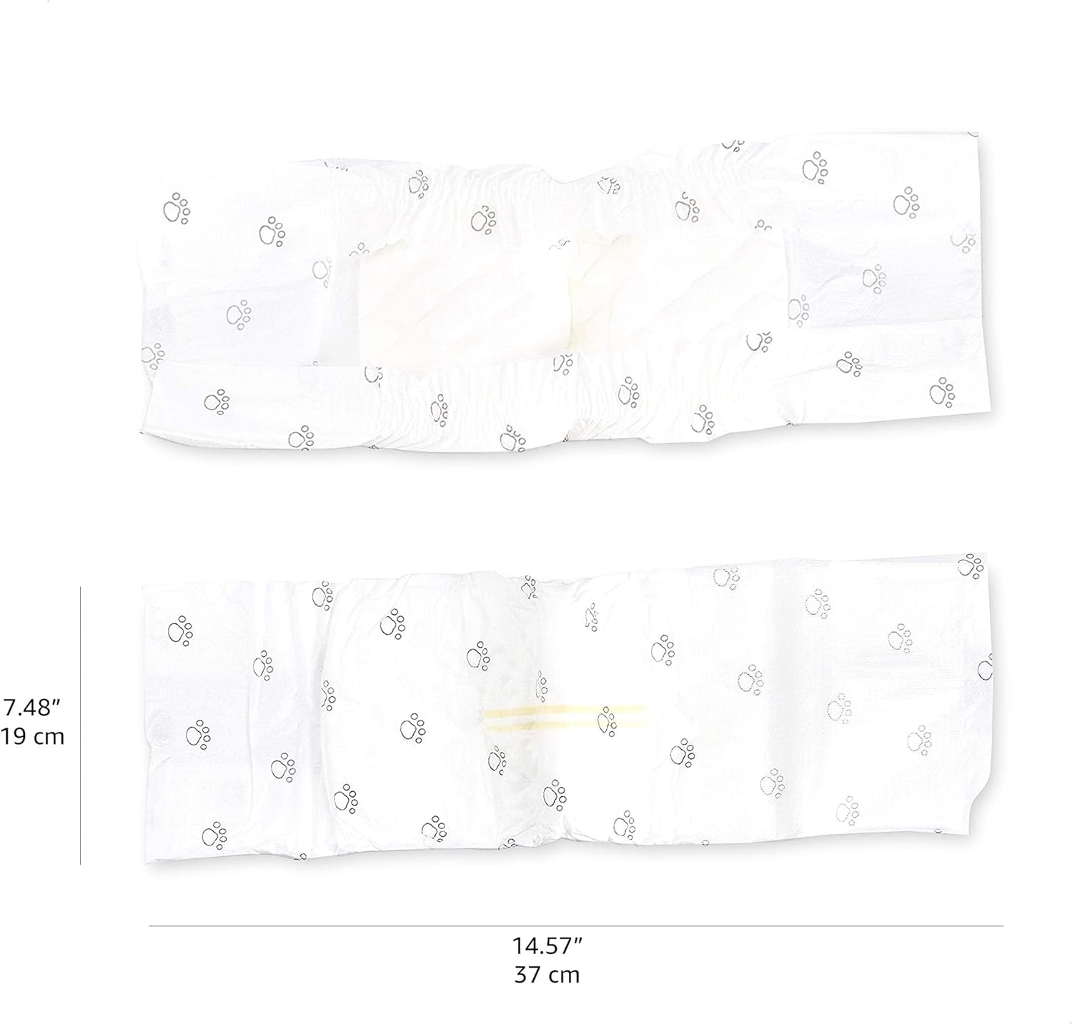 1761254838_Amazon-Basics-Male-Dog-Diapers-30-Count-X-Small-Ultra-Absorbent-Disposable-Wrap-with-Secure-Fit-Leakproof-and-Comfortable.jpg Amazon Basics Male Dog Diapers, 30 Count, X-Small, Ultra Absorbent Disposable Wrap with Secure Fit, Leakproof and Comfortable - Image 6