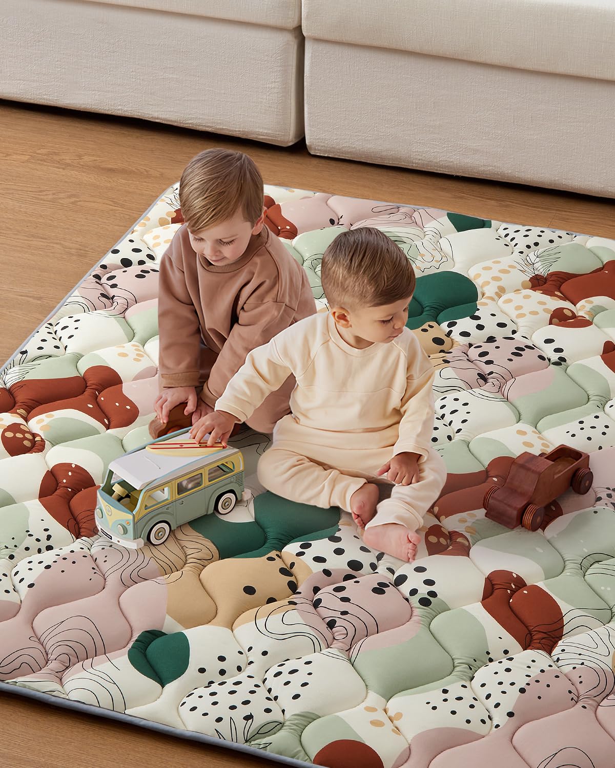 1761255225_Blissful-Diary-Baby-Play-Mats-for-Floor-50x50-Inch-Crawling-Mat-for-Playpen-Thick-Padding-Foam-Playmats-for-Babies-and-Toddlers-Modern-Abstract.jpg Blissful Diary Baby Play Mats for Floor, 50x50 Inch Crawling Mat for Playpen, Thick Padding Foam Playmats for Babies and Toddlers, Modern Abstract - Image 8
