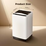 1 Cu. Ft. Portable Washing Machine, Full-Automatic 28.5L Compact Washer with Drain Pump, 10 Wash Cycles & 6 Water Levels, Ideal for Apartments, Dorms, and RV Use - Image 10