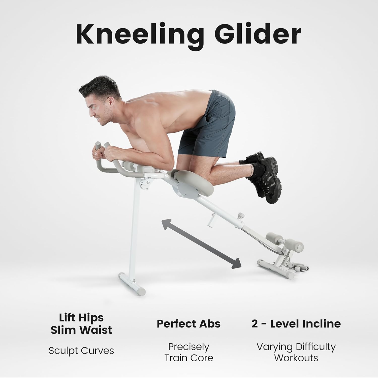 1761259620_WONDER-CORE-Pro-Max-Ab-Machine-for-Stomach-Workout-Ab-Workout-Equipment-for-Home-Gym-Trainer-4-in-1-Exercise-Equipment-Rowing-Leg-Press-Glider-Roman-Chair.jpg WONDER CORE Pro Max, Ab Machine for Stomach Workout, Ab Workout Equipment for Home Gym Trainer, 4-in-1 Exercise Equipment - Rowing, Leg Press, Glider, Roman Chair - Image 3