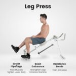 WONDER CORE Pro Max, Ab Machine for Stomach Workout, Ab Workout Equipment for Home Gym Trainer, 4-in-1 Exercise Equipment - Rowing, Leg Press, Glider, Roman Chair - Image 5