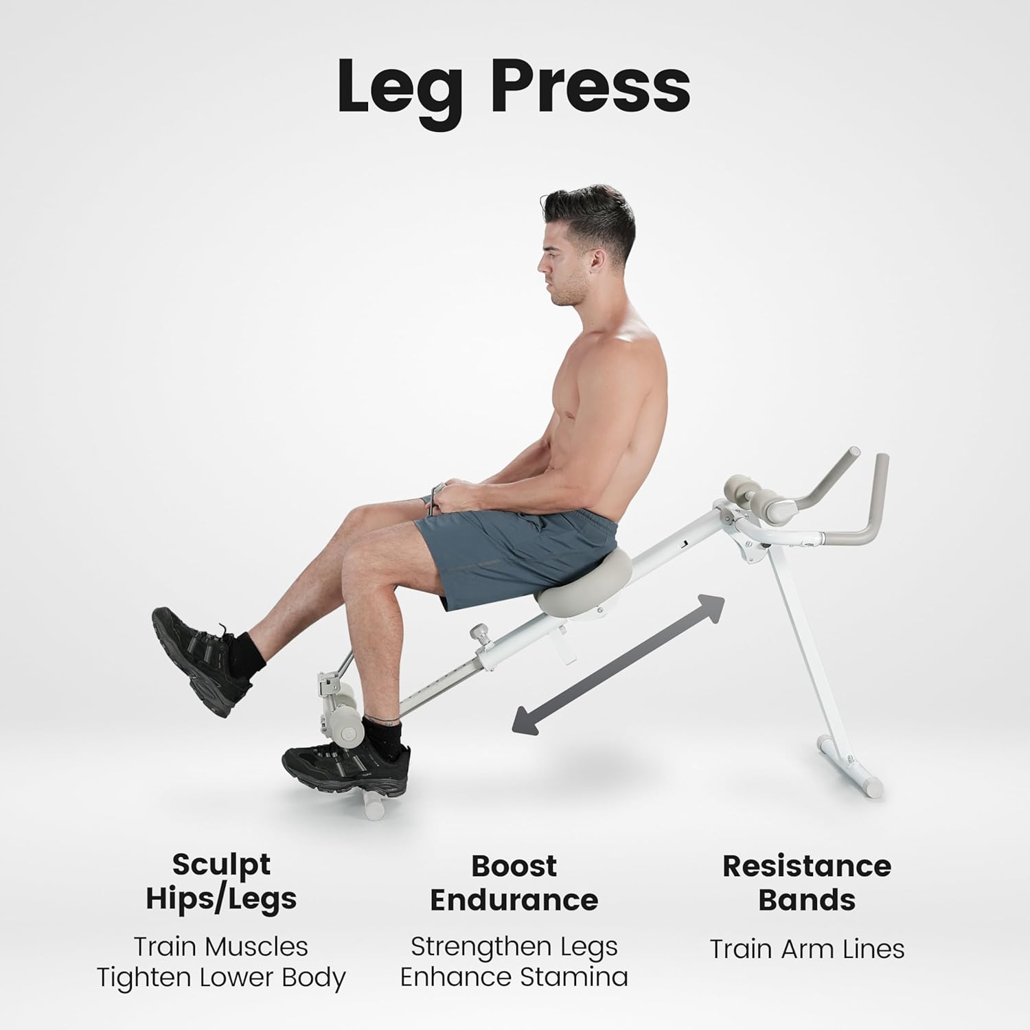 1761259624_WONDER-CORE-Pro-Max-Ab-Machine-for-Stomach-Workout-Ab-Workout-Equipment-for-Home-Gym-Trainer-4-in-1-Exercise-Equipment-Rowing-Leg-Press-Glider-Roman-Chair.jpg WONDER CORE Pro Max, Ab Machine for Stomach Workout, Ab Workout Equipment for Home Gym Trainer, 4-in-1 Exercise Equipment - Rowing, Leg Press, Glider, Roman Chair - Image 5