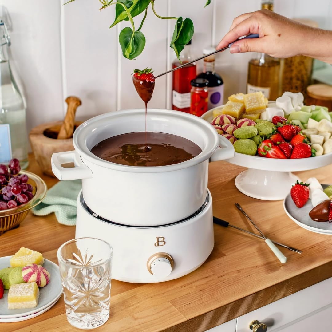 1761269742_Beautiful-3-Quart-Electric-Fondue-Set-by-Drew-Barrymore-–-1000W-Stainless-Steel-Pot-Bonus-2Qt-Ceramic-Insert-Adjustable-Temperature-Nonstick-Dishwasher-Safe.jpg Beautiful 3-Quart Electric Fondue Set by Drew Barrymore – 1000W, Stainless Steel Pot, Bonus 2Qt Ceramic Insert, Adjustable Temperature, Nonstick, Dishwasher Safe - Image 5