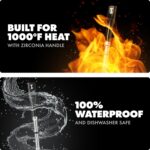 CHEF iQ Sense [2025 Model] | Smart Wireless Meat Thermometer | Ultra-Thin Probe | WiFi Unlimited Range | 1000°F Heat Safe | 5 Sensors | BBQ, Grill, Oven, Smoker, Air Fryer | Gen3 - Image 9