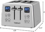 Cuisinart CPT-435P1 4-Slice Countdown Motorized Toaster, Stainless Steel - Image 5