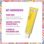Good Molecules Yerba Mate Wake Up Eye Gel - Hydrating Under Eye Gel Cream with Hyaluronic Acid and Caffeine - Target Dark Circles and Puffiness - Skin Care for Face - Image 4