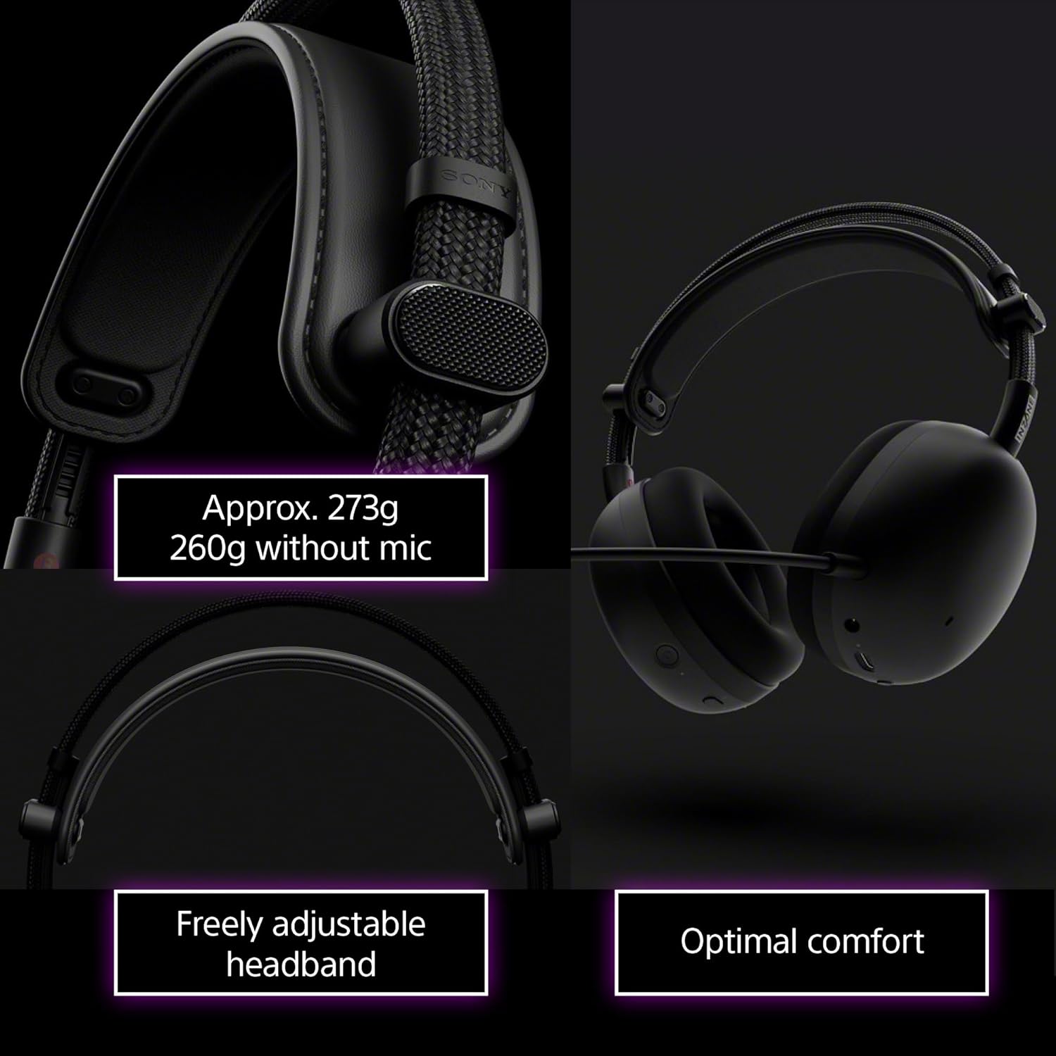 1761295457_Sony-INZONE-H9-II-Wireless-Noise-Canceling-Gaming-Headset-WH-1000XM6-Drivers-Lightweight-Detachable-Cardoid-AI-Mic-2.4GHz-and-Bluetooth-Soft-Case-for-PC-PS5-Switch-and-Mobile-White.jpg Sony INZONE H9 II Wireless Noise Canceling Gaming Headset, WH-1000XM6 Drivers, Lightweight, Detachable Cardoid AI Mic, 2.4GHz and Bluetooth, Soft Case, for PC, PS5, Switch, and Mobile, White - Image 5