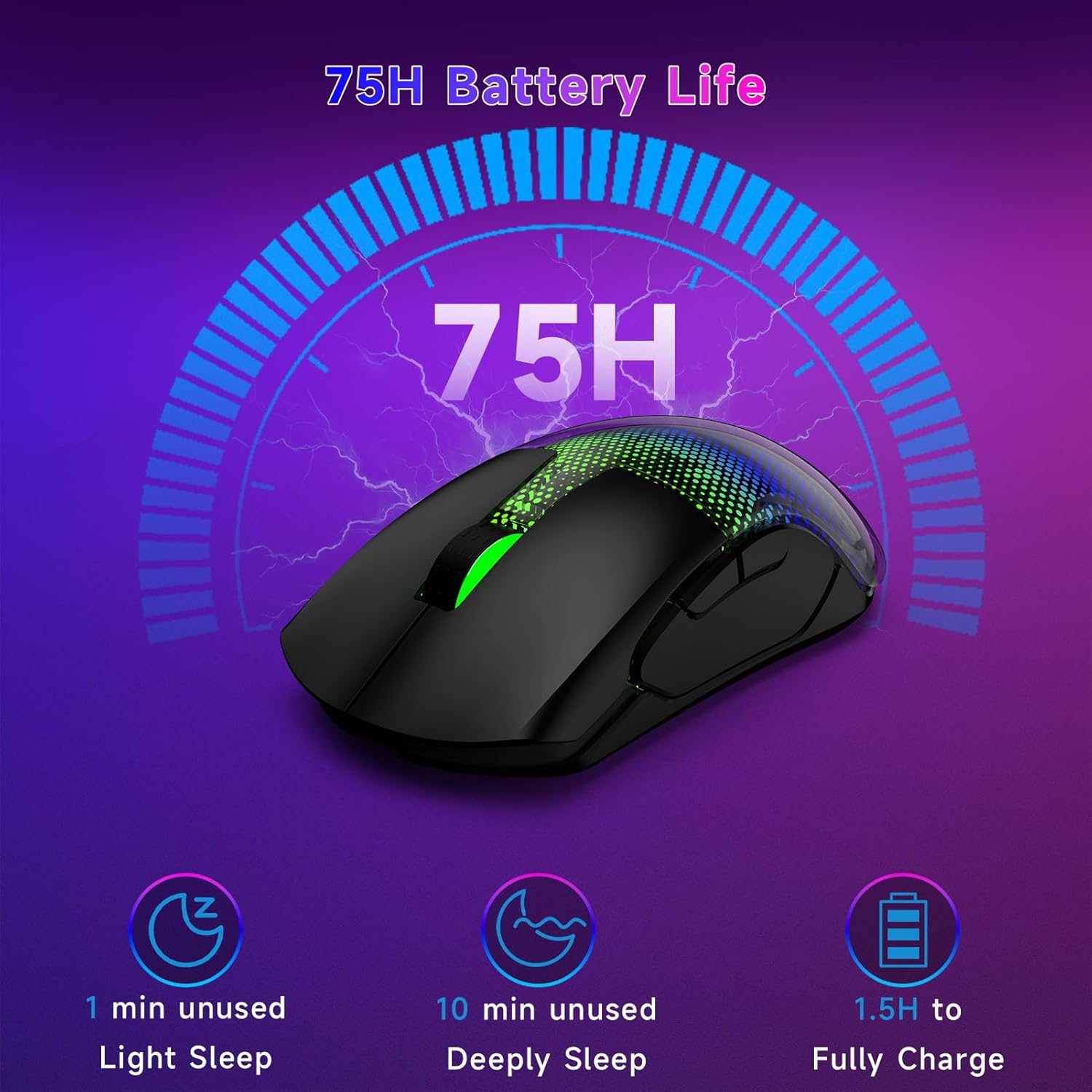 1761296363_FFJ-Master02-Wireless-Gaming-Mouse-12000-DPI-Tri-Mode-2.4GUSB-CBluetooth-5.3-Gaming-Mouse-Python-Skin-Texture-RGB-Backlit-6-Programmable-Buttons-75Hr-Battery-Life-for-PC-Mac-PS5-XBOX-Black.jpg FFJ Master02 Wireless Gaming Mouse, 12000 DPI, Tri-Mode 2.4G/USB-C/Bluetooth 5.3 Gaming Mouse, Python Skin Texture RGB Backlit, 6 Programmable Buttons, 75Hr Battery Life for PC, Mac, PS5, XBOX - Black - Image 7
