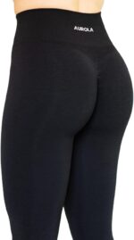AUROLA Workout Leggings for Women Seamless Scrunch Tights Tummy Control Gym Fitness Girl Sport Active Yoga Pants - Image 5