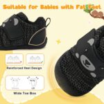 FEETCITY Baby Walking Shoes Wide Baby Shoes Boys Girls Infant Sneakers Crib Shoes Breathable Toddler Barefoot Shoes Slip On Shoes - Image 3