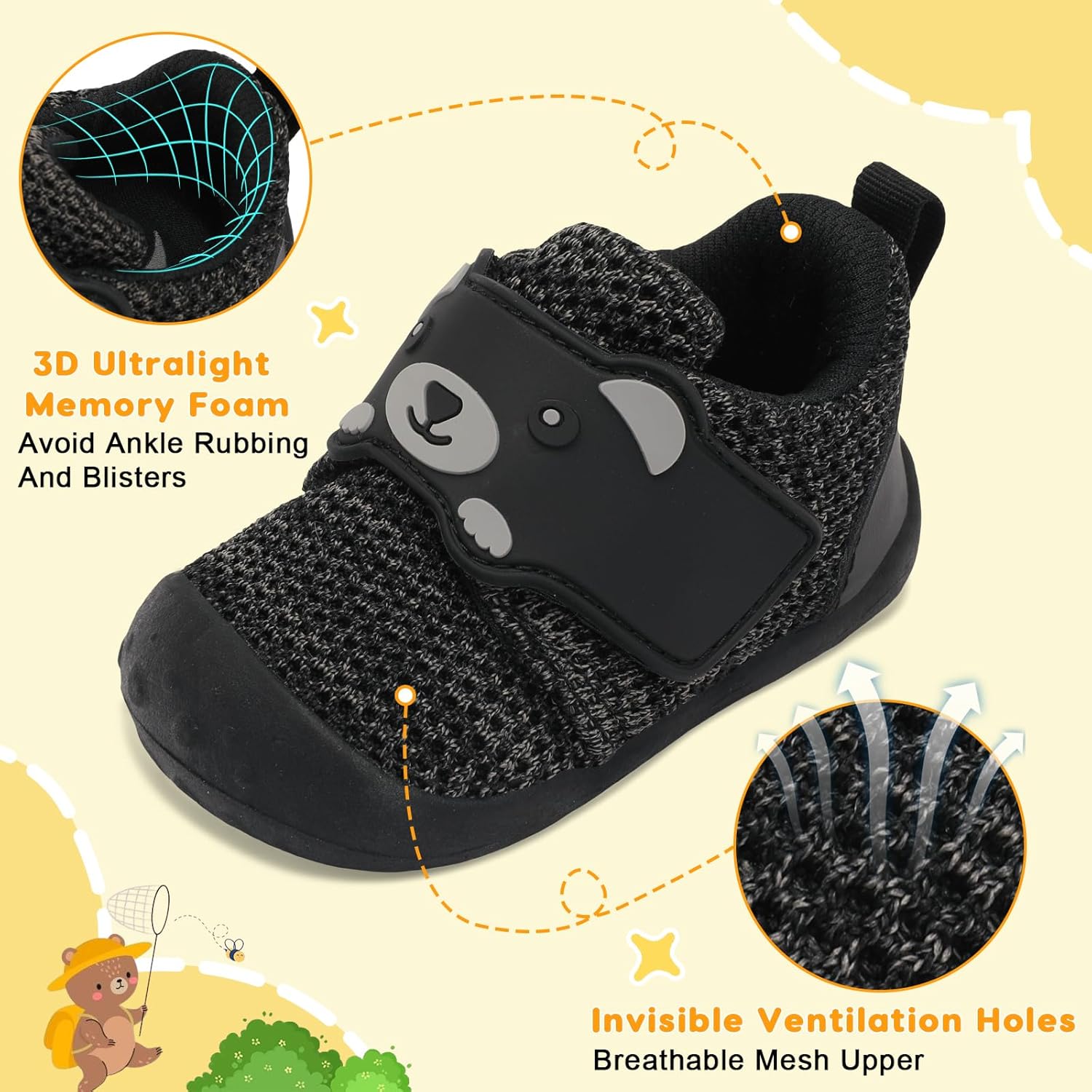 1761337308_FEETCITY-Baby-Walking-Shoes-Wide-Baby-Shoes-Boys-Girls-Infant-Sneakers-Crib-Shoes-Breathable-Toddler-Barefoot-Shoes-Slip-On-Shoes.jpg FEETCITY Baby Walking Shoes Wide Baby Shoes Boys Girls Infant Sneakers Crib Shoes Breathable Toddler Barefoot Shoes Slip On Shoes - Image 5