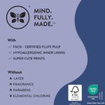 The Honest Company Clean Conscious Overnight Diapers for Sensitive Skin, Hypoallergenic Fragrance-Free Baby Diapers, Cozy Cloud and Star Signs Design, Club Box, Size 5 (27+ lbs), 40 Count - Image 7