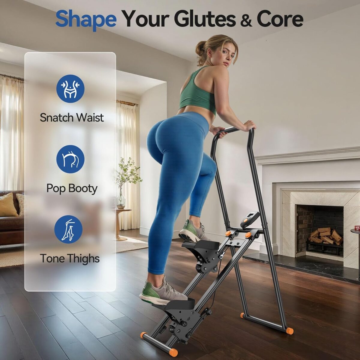 Niceday Steppers for Exercise at Home, Stair Stepper with Handlebar, Stair Climber, Stair Master with 300LBS Loading Capacity - Image 3