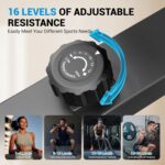 THERUN Elliptical Exercise Machine, Elliptical Machine for Home w/Whisper-Quiet Magnetic Driving System, Elliptical Trainer w/ 15.3" Stride, 16 Resistance Levels, 8KG Flywheel, Bottle Holder - Image 6