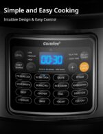 COMFEE’ 16 in 1 Electric Pressure Cooker Instant Multi Cooker Olla de Presion Non-Stick Pot Yogurt Maker Rice Cooker Sauté Steamer 8 Quarts Stainless Steel - Image 5