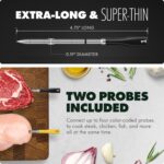 CHEF iQ Sense [2025 Model] | Smart Wireless Meat Thermometer | 2 Ultra-Thin Probes | WiFi Unlimited Range | 1000°F Heat Safe | 5 Sensors | BBQ, Grill, Oven, Smoker, Air Fryer | Gen3 - Image 6