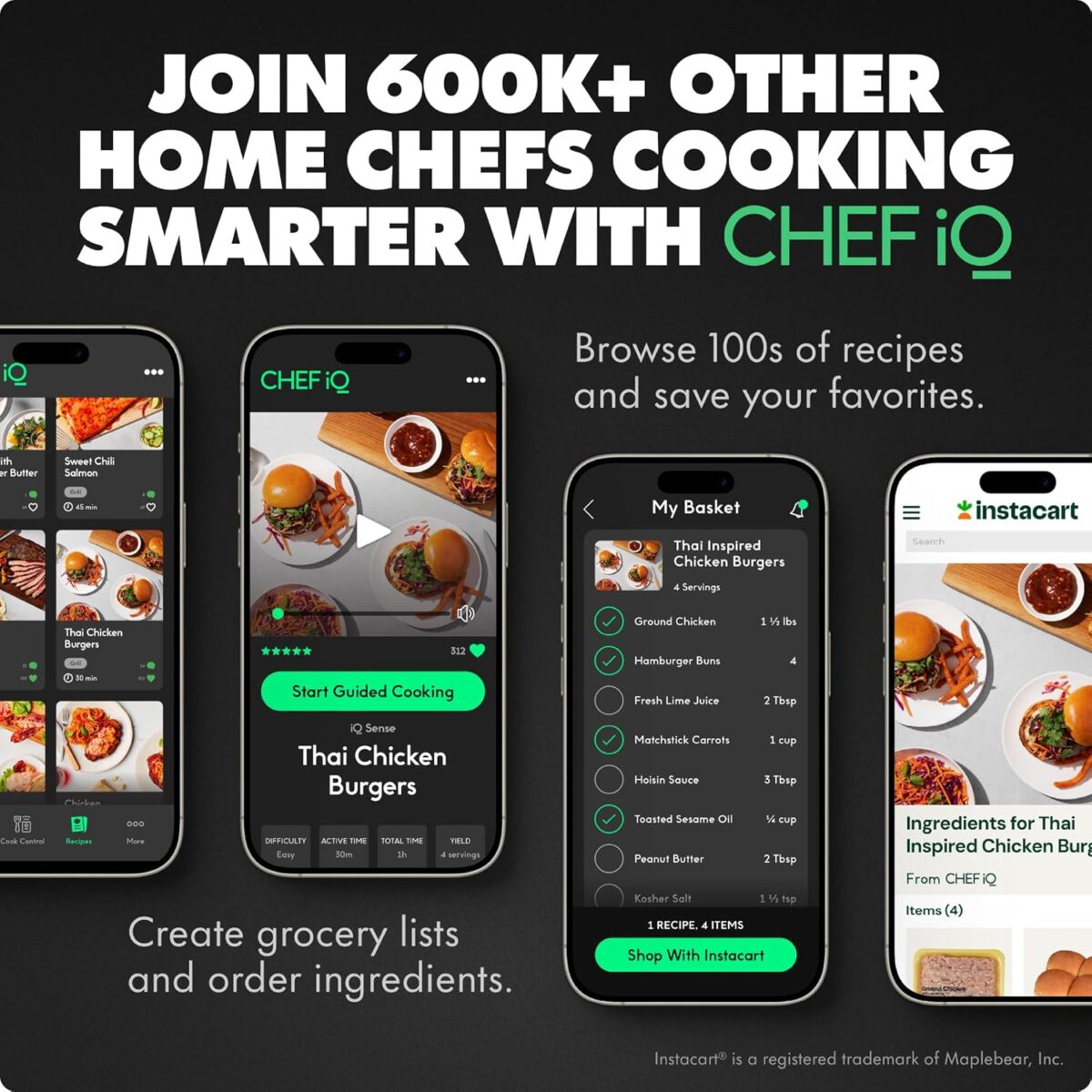 CHEF iQ Sense [2025 Model] | Smart Wireless Meat Thermometer | 2 Ultra-Thin Probes | WiFi Unlimited Range | 1000°F Heat Safe | 5 Sensors | BBQ, Grill, Oven, Smoker, Air Fryer | Gen3 - Image 10