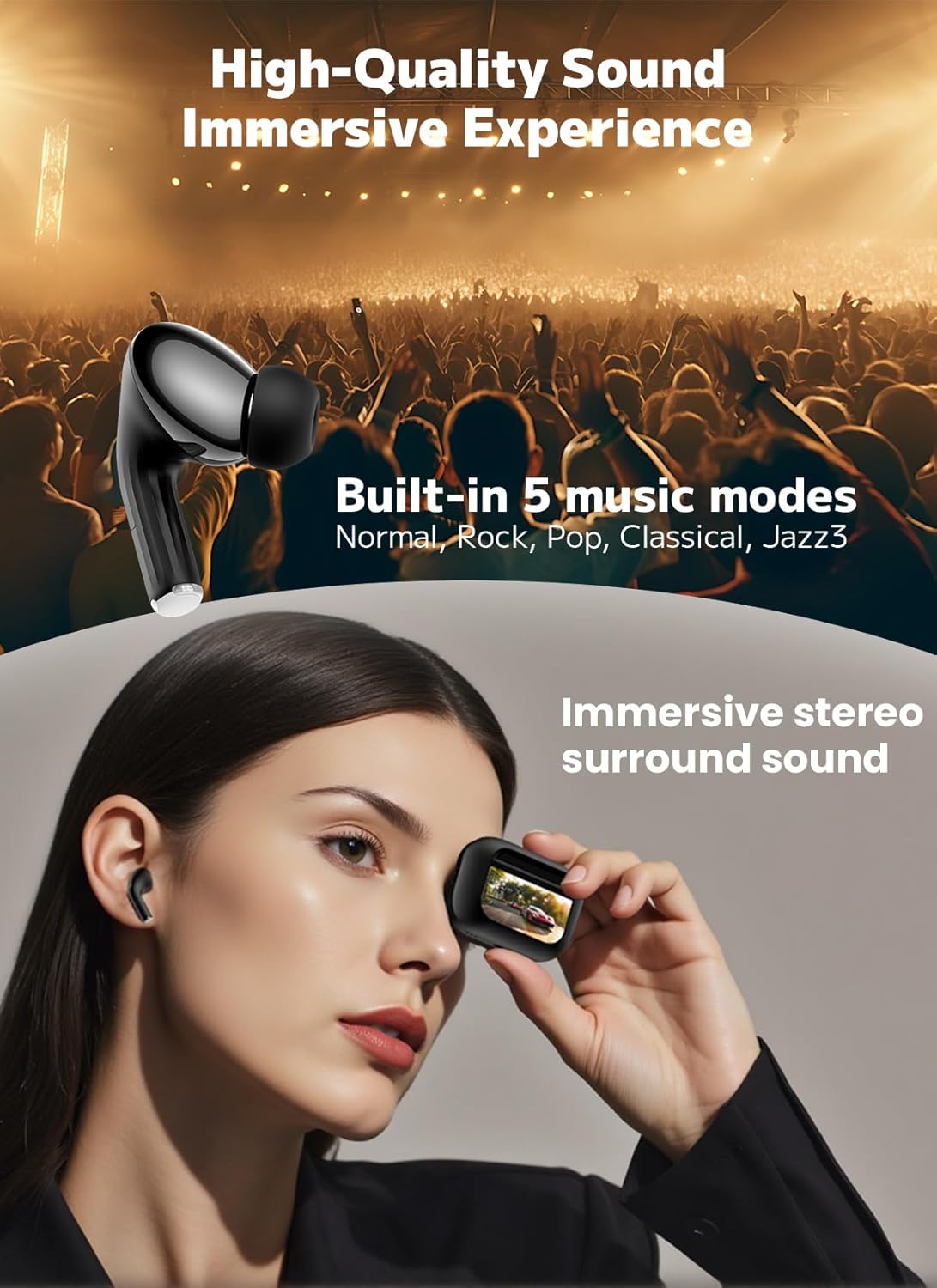 1761376044_Wireless-Earbuds-ENC-Noise-Cancelling-Ear-Buds-with-Smart-Touchscreen-Case-48H-Playtime-for-Sports-Working-Bass-Stereo-Sound-Bluetooth-5.4-Headphones-for-iPhone-1716151413Android.jpg Wireless Earbuds, ENC Noise Cancelling Ear Buds with Smart Touchscreen Case, 48H Playtime for Sports & Working, Bass Stereo Sound, Bluetooth 5.4 Headphones for iPhone 17/16/15/14/13/Android - Image 7
