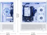 NINGMEI Soul Gaming PC Desktop,AMD Ryzen 5 5600GT 6 core 3.6GHz(up to 4.6GHz),AMD Radeon Vega 7 Graphics,16GB DDR4 RAM 3200MHz,1TB NVME SSD,550W PSU, Windows 11 Home 64-bit,White - Image 3
