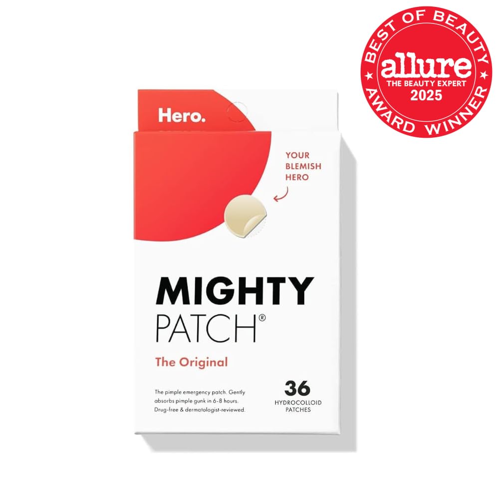 1761379887_Mighty-Patch™-Original-patch-from-Hero-Cosmetics-–-The-1-Hydrocolloid-Acne-Pimple-Patch-for-Shrinking-Zits-and-Whiteheads-in-1-use-Nighttime-Spot-Stickers-for-Face-and-Skin-36-Count.jpg Mighty Patch™ Original patch from Hero Cosmetics – The #1 Hydrocolloid Acne Pimple Patch for Shrinking Zits and Whiteheads in 1 use; Nighttime Spot Stickers for Face and Skin (36 Count) - Image 3