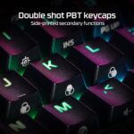 HyperX Alloy Origins 60 - Mechanical Gaming Keyboard, Ultra Compact 60% Form Factor, Double Shot PBT Keycaps, RGB LED Backlit, NGENUITY Software Compatible - Linear HyperX Red Switch,Black - Image 6