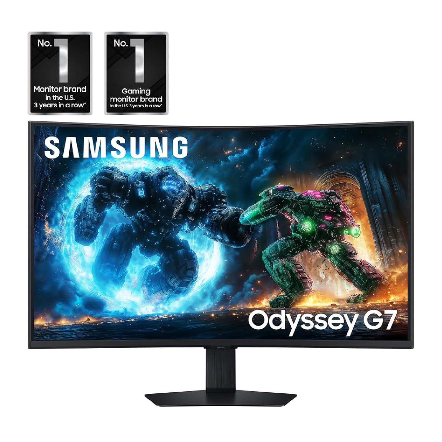 1761384838_Samsung-37-Odyssey-G7-G75F-4K-UHD-Resolution-165Hz-Curved-Gaming-Monitor-1ms-Response-Time-GtG-VESA-DisplayHDR™-600-AMD-FreeSync™-Premium-Pro-LS37FG75DENXZA-2025.jpg Samsung 37” Odyssey G7 (G75F) 4K UHD Resolution, 165Hz, Curved Gaming Monitor, 1ms Response Time (GtG), VESA DisplayHDR™ 600, AMD FreeSync™ Premium Pro, LS37FG75DENXZA, 2025 - Image 3