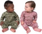 Modern Moments by Gerber Baby Henley Waffle-Knit Romper - Image 6