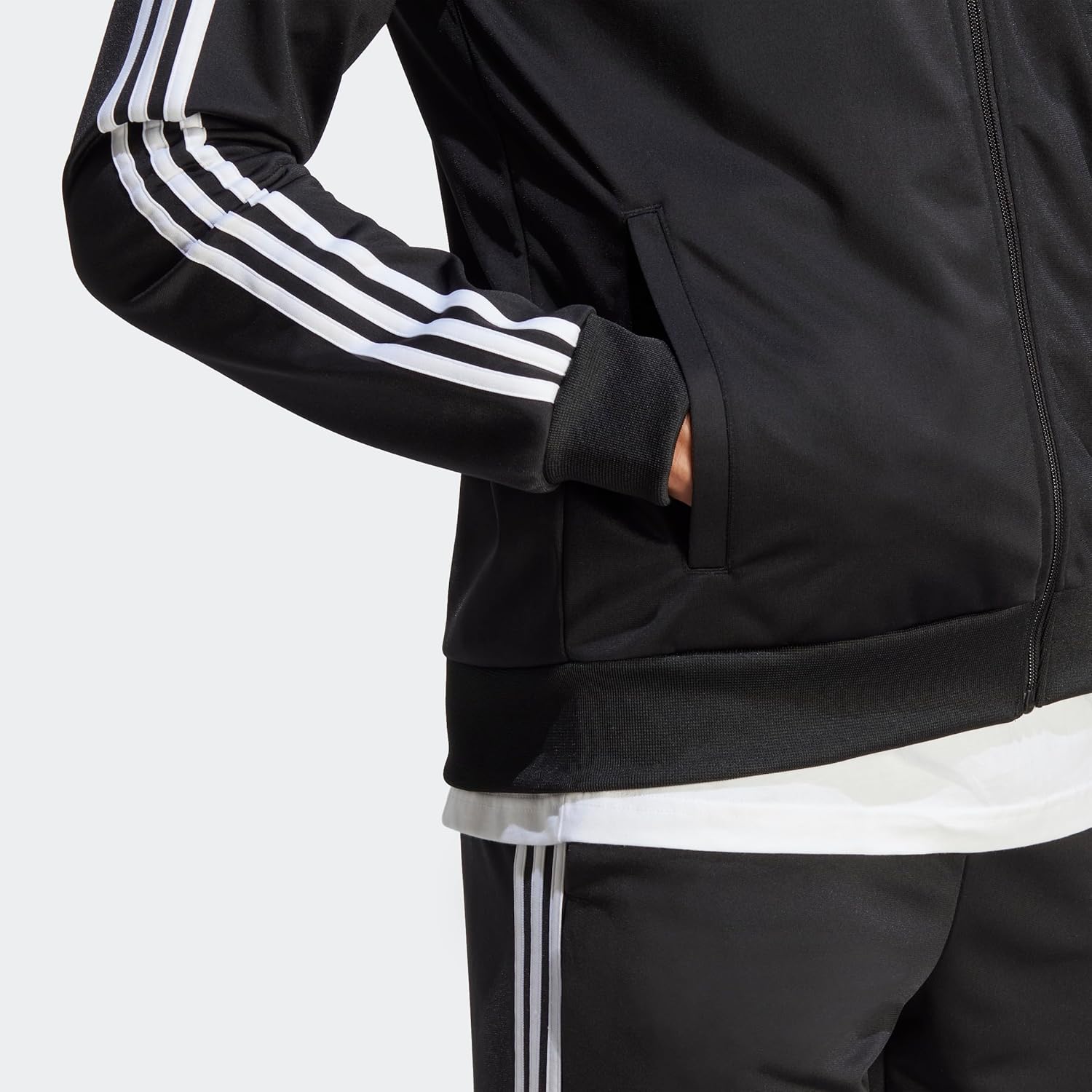 1761389077_adidas-Mens-Basic-3-Stripes-Tricot-Track-Suit.jpg adidas Men's Basic 3-Stripes Tricot Track Suit - Image 4